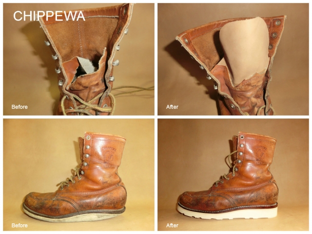 ソール交換（CHIPPEWA）